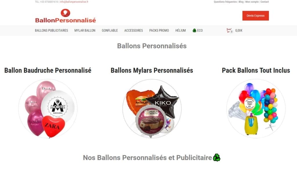 ballonpersonnalise.fr